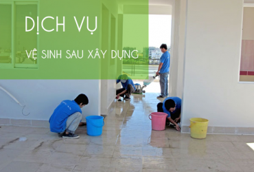 Dịch vụ vệ sinh sau xây dựng tại Biên Hòa