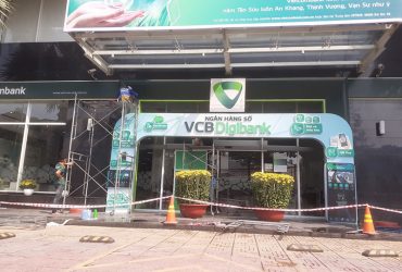 Tổng vệ sinh ngân hàng Vietcombank Biên Hòa