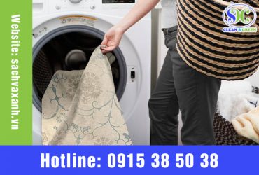 Bạn có thể giặt thảm bằng máy giặt?