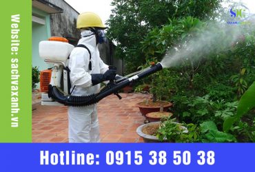 Dịch vụ phun thuốc muỗi chuyên nghiệp, hiệu quả 100% của Sạch và Xanh
